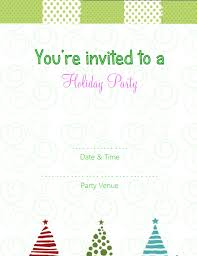 Printable Holiday Party Invitations Free Download Them Or Print