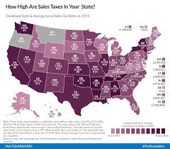 State And Local Sales Tax Rates In 2015 Tax Foundation