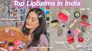top lip balms in india for dried and