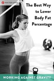 lower body fat percene