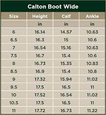 dublin footwear size guides