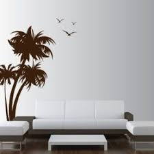 asian paint coconut tree stencil by