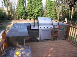 Outdoor Kitchen And Bbq Island
