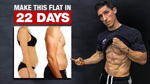 how to get a flat stomach in 22 days