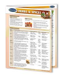 Herbs Spices Cooking Quick Reference Guide