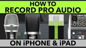 I need to access the microphone for whats app on my iphone? How To Record Pro Audio On Iphone And Ipad Best Mics For Iphone And Ipad Rode Rec Tutorial Youtube