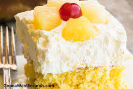 Using a yellow cake mix Pineapple Sunshine Cake Gonna Want Seconds
