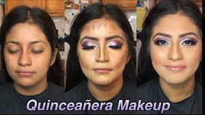 quinceañera makeup transformation