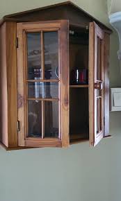 Wooden Wall Display Cabinet Furniture