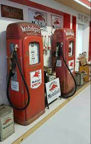 vintage gas pumps
