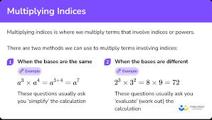 Multiplying Indices Gcse Maths