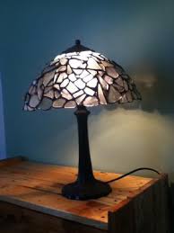 seaglass lampshade