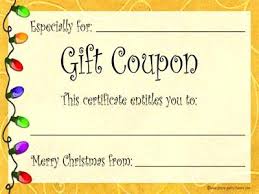 Gift Voucher Template Set Discount Certificate Two Side Of Free