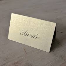 Personalised Wedding Place Cards Assorted Colour Options Little