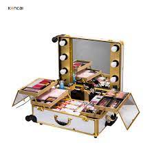 rolling makeup trolley cosmetic case
