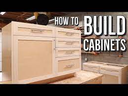 how to build cabinets you