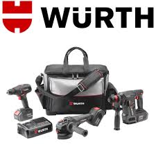 battery tool kit and case wurth 680