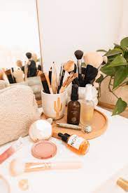 makeup and vanity organization new