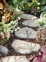 Leaf Stepping Stones Diy Leaves