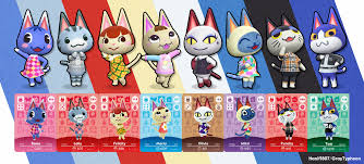 Maybe you would like to learn more about one of these? Acnh Cats With Amiibo Card Pose By Hanifanims On Deviantart