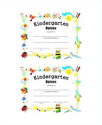 Editable Kindergarten Graduation Certificates Printable