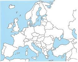 Magyar orszag szomszedos orszagai : Europa Orszagai Vakterkep European Map Europe Map Printable Europe Map