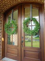 Boxwood Wreaths Double Door Wreaths