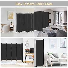 6 Panel Folding Privacy Screen 9ft Wide