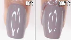 DOs & DON'Ts: how to clean up your nails | clean up your nails perfectly! -  YouTube