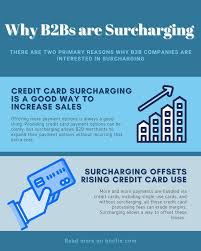 b2b credit card surcharging