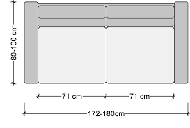 sofa dimensions