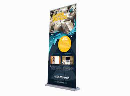 60 x 92 sd retractable banner stand