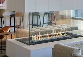 Gas Fireplace Cool Touch Glass Safety