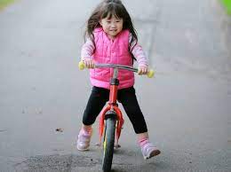 helping your child learn to ride a bike