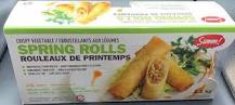 How do you make Costco vegetable spring rolls?