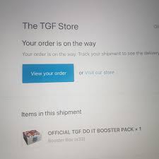tgf do it cards selling packs