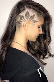 For years i used my long hair to cover my face because of my scars but recently i decided to shave one side of my head to ween myself into becoming more comfortable with who i am and the parts of my. 35 Undercut Hairstyles For Girls The Most Popular Styles
