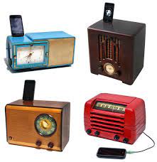 antique radio ipod docks cool