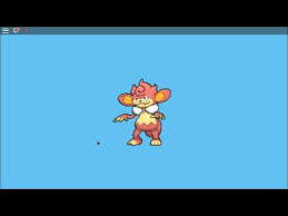 Roblox Pokemon Brick Bronze Evolving Pansear Youtube