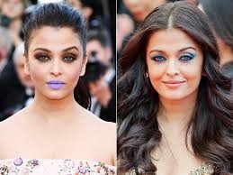 colorful makeup moments spotted at cannes