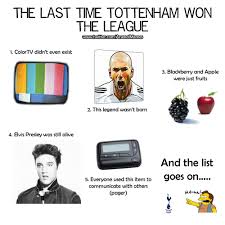 Tottenham hotspur logo and symbol, meaning, history, png. Arsenal Memes On Twitter The Last Time Tottenham Won The League Ha Ha Http T Co Kmcbgzos
