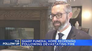 sharp funeral home reopening following