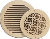 decorative wood vent covers