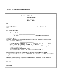 Payment Plan Agreement Letter Template 22 Payment Plan Templates