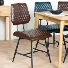 Lupin Brown Dining Chairs Set Of 2