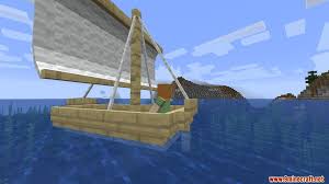 Add the wood planks and wooden shovel to the menu. Small Ships Mod 1 16 5 Mod Minecraft Download