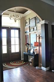 how to decorate your front entryway