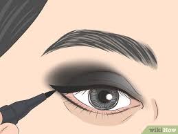 how to apply goth makeup a simple