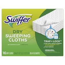 swiffer 16 pack dry sweeping cloths