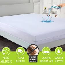 waterproof zipped mattress cover anti
